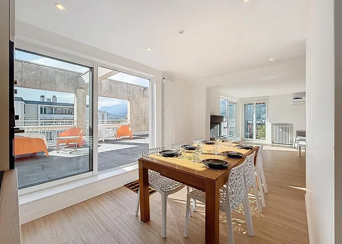 Apartman Penthouse, Terrasse Vue Montagne