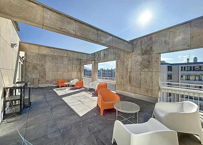 Apartman Penthouse, Terrasse Vue Montagne Grenoble
